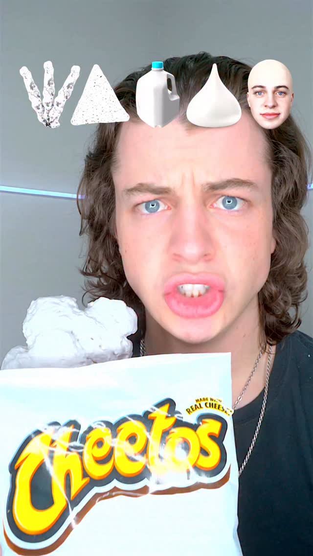 lukedidthat 게시물 이미지: Giant White Food ASMR 🥵 #challenge