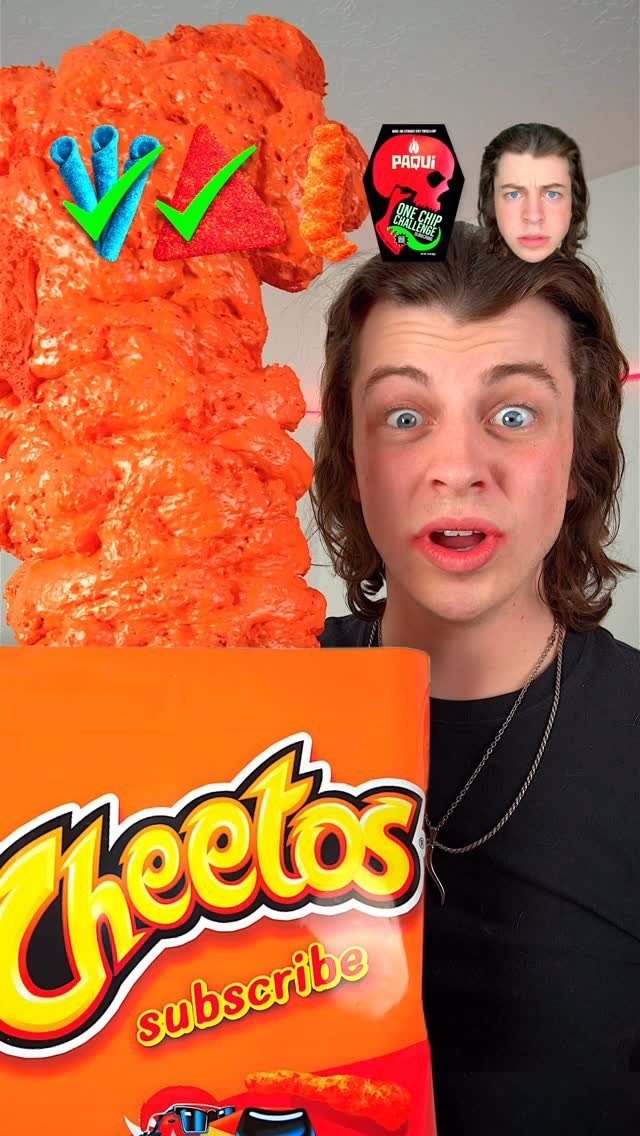 lukedidthat 게시물 이미지: World’s Largest Chips ASMR 🥵 #challenge