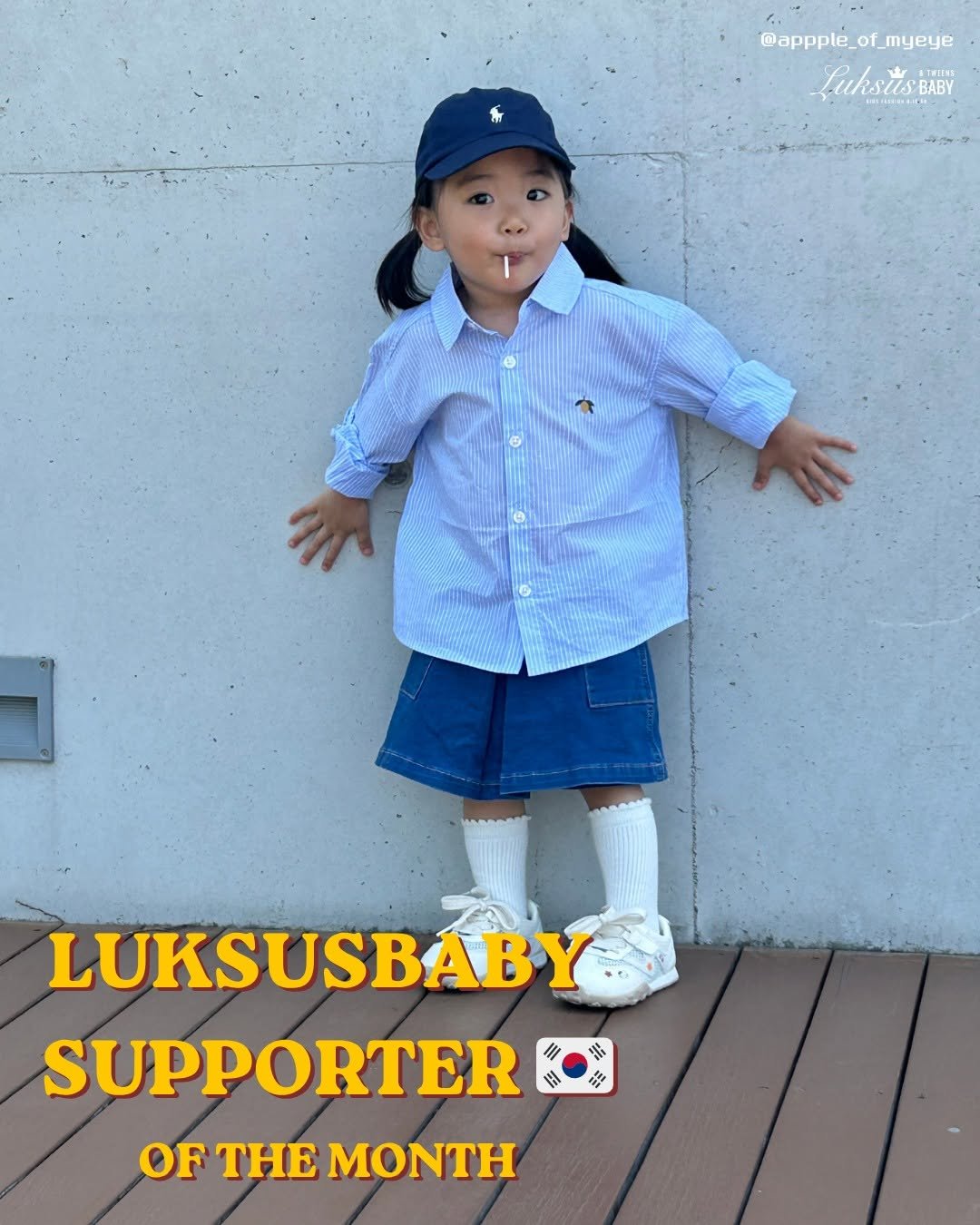 luksusbaby_kr 게시물 이미지: 매달 룩수스베이비 서포터즈로 활동하고 있는
@appple_of_myeye 나윤이의...