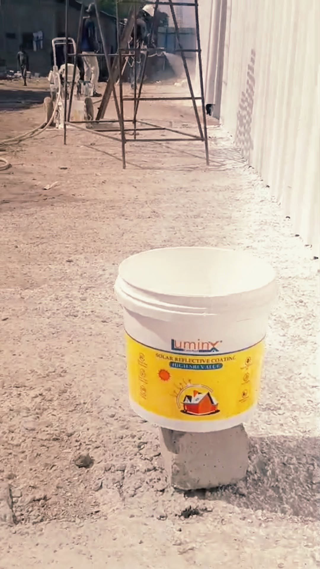 lumincoatings 게시물 이미지: Another successful LumnX Cool Roof Coating...