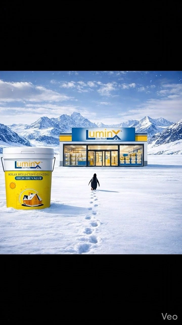 lumincoatings 게시물 이미지: If even a penguin knows where real cooling...