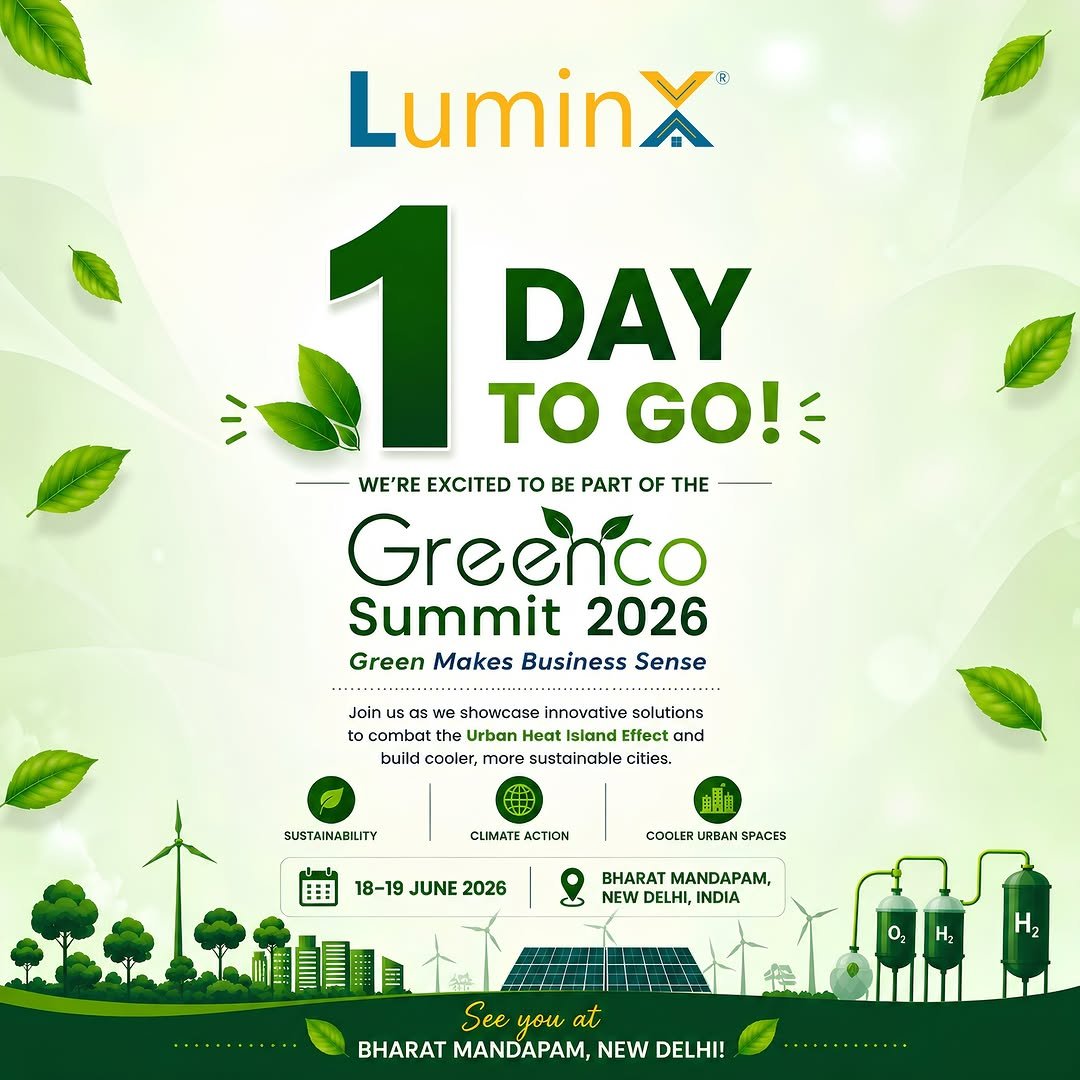 lumincoatings 게시물 이미지: Tomorrow is the day. 🌿 LuminX is taking the...