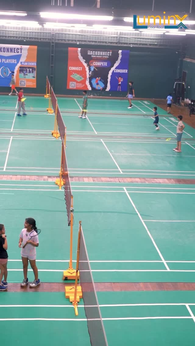 lumincoatings 게시물 이미지: An indoor sports academy was facing extreme...