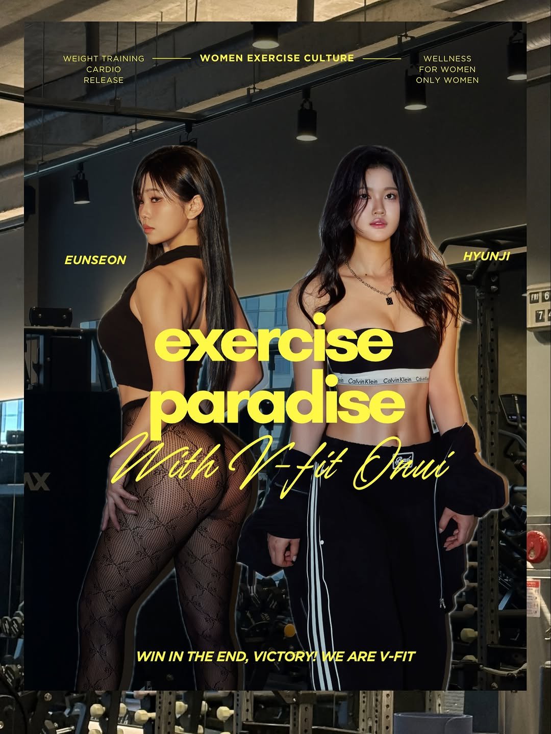 luv.kkwak 게시물 이미지: EXERCISE PARADISE 
with V-FIT ONUI🖤

⠀ ⠀ 
모든...