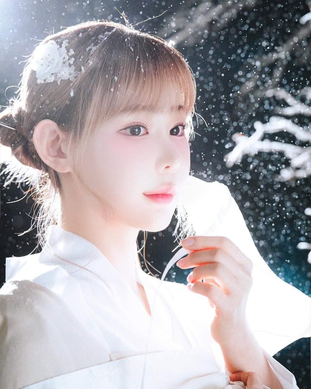 luvbbeen 게시물 이미지: #한복 #한복촬영 #겨울촬영 #모델 #model ❄️