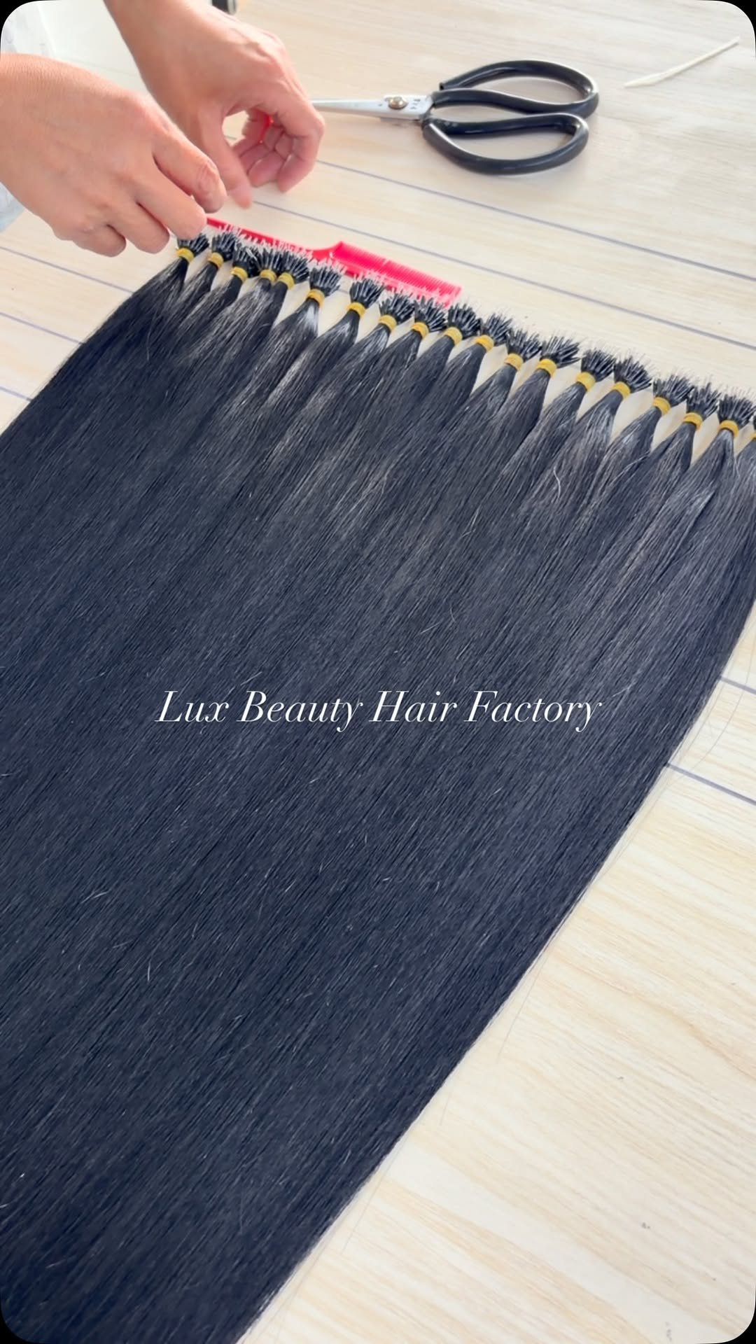 luxbeauty_hairs 게시물 이미지: Nano ring Extension 

#hairextensionspecialist...