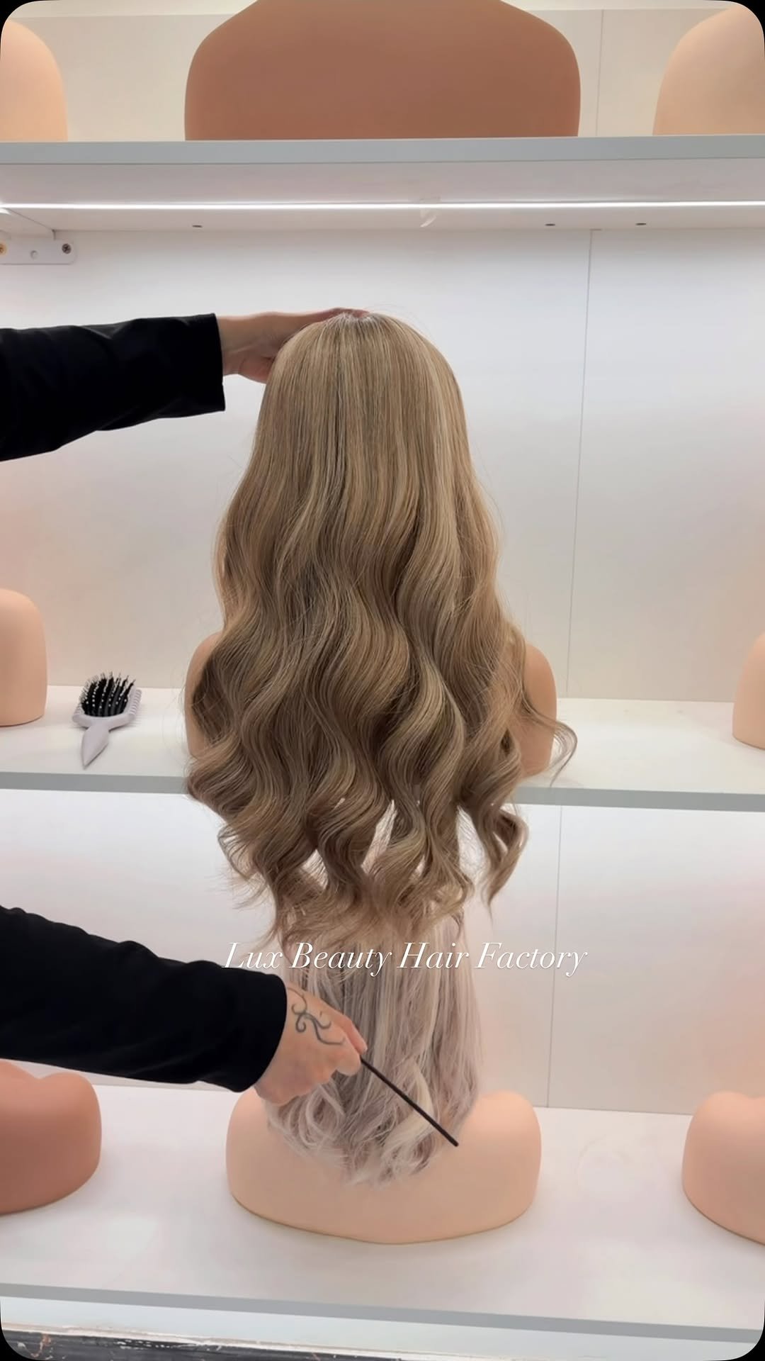 luxbeauty_hairs 게시물 이미지: Front lace wig available 
High quality Donor...