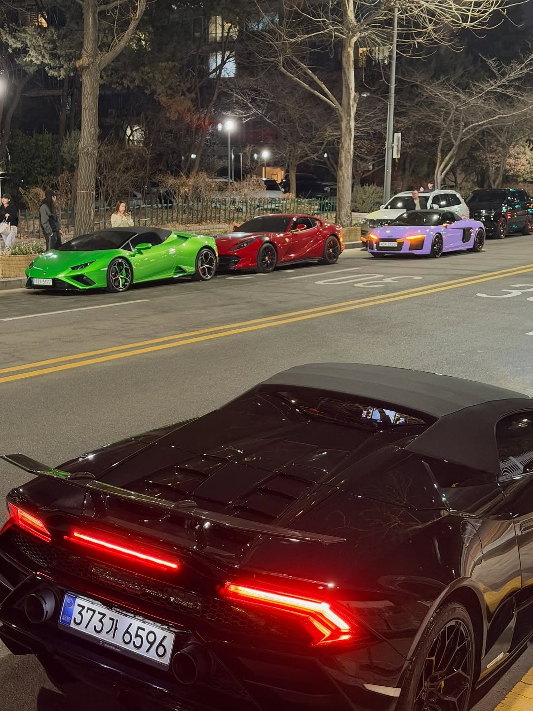 Photo by 전 정수 on February 21, 2026. May be an image of wheel, roadster, race car, road and text.