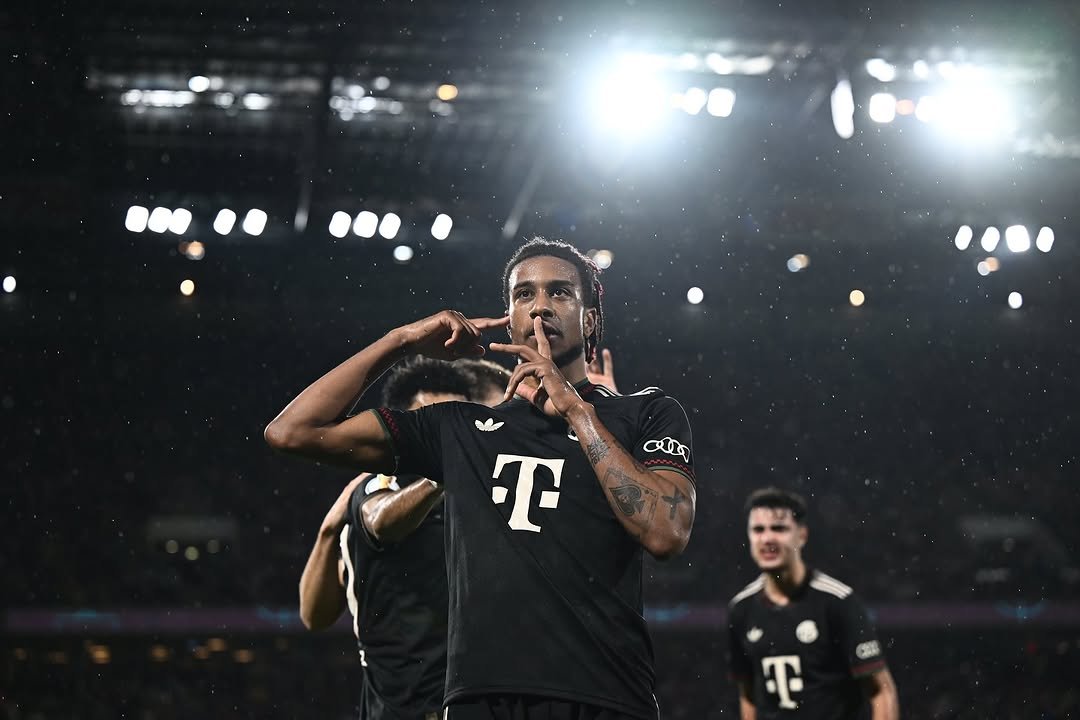 Photo by MichaelOlise on October 29, 2025. May be an image of football, soccer, ball and stadium.