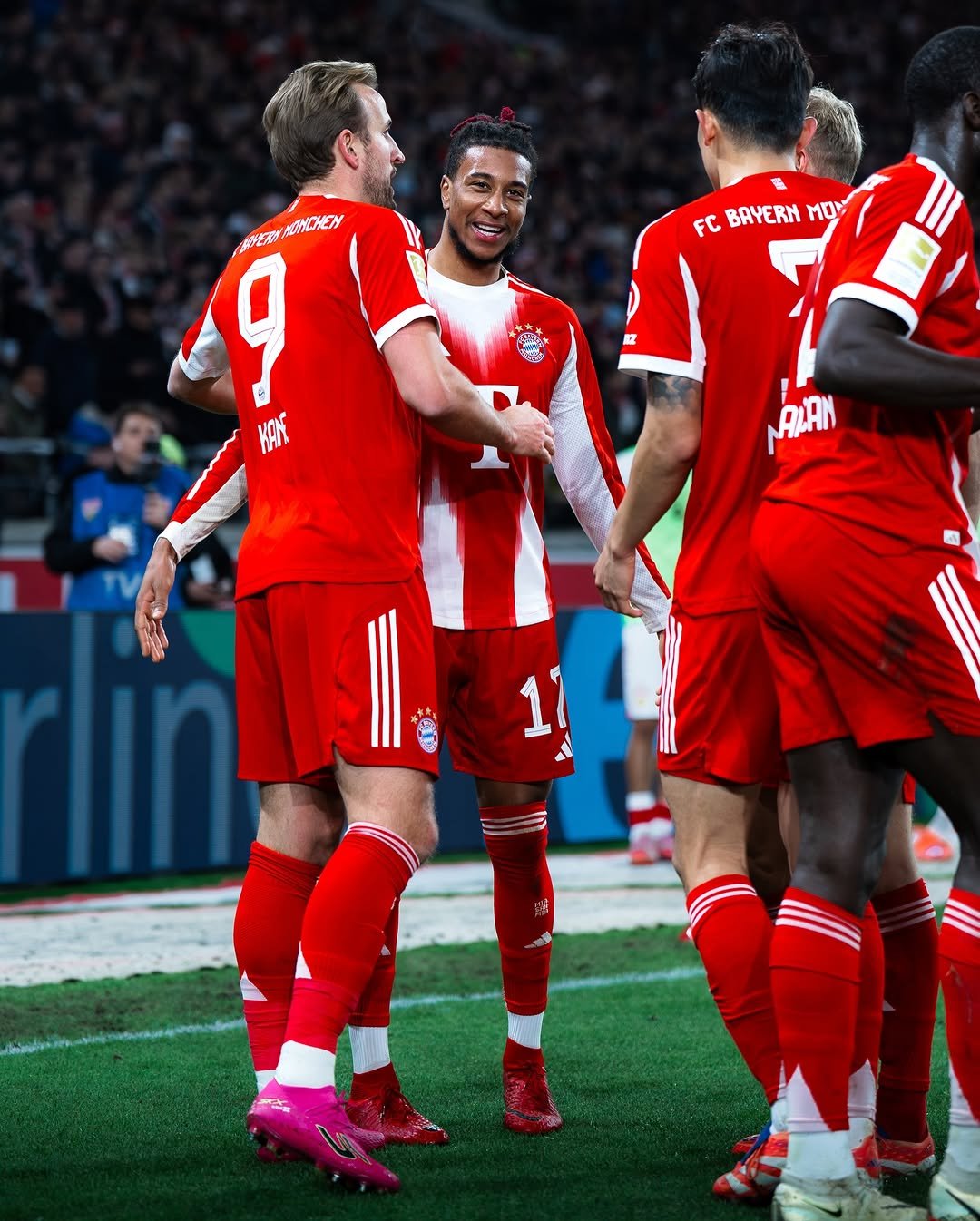 Photo by MichaelOlise on December 06, 2025. May be an image of football, soccer, stadium and text.