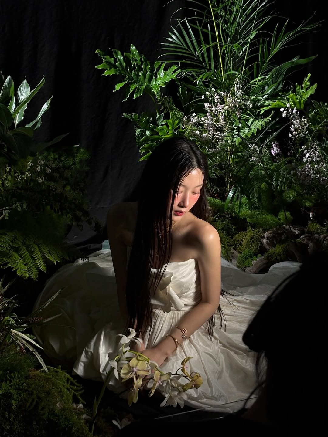 Photo by MUN KA YOUNG on March 13, 2026. May be an image of gown and text.