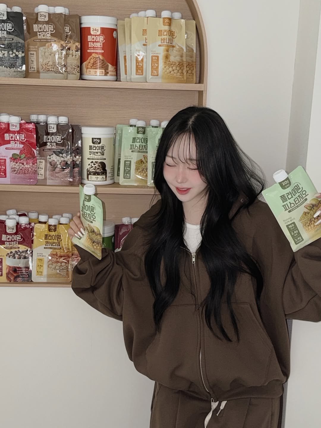 Photo shared by 하비언니 최민지 on November 05, 2025 tagging @fullight_official. May be an image of ‎cornflower and ‎text that says '‎이밀 플라이밀 브라우 B7A 밀 24g 플라이밀 피셔버터 C 플 د 플라이리 바나나 연남 B지주미저 플라어민 ロコ 플라이밀 죠코 20g 플라이밀 플라이올 피스타치 이밀 내세오 폴라이밀 밀크티 콜라이밀 콘사리얼 သာပေ 플라이밀 목고음 20g 피스타치오 د UN W 24g‎'‎‎.