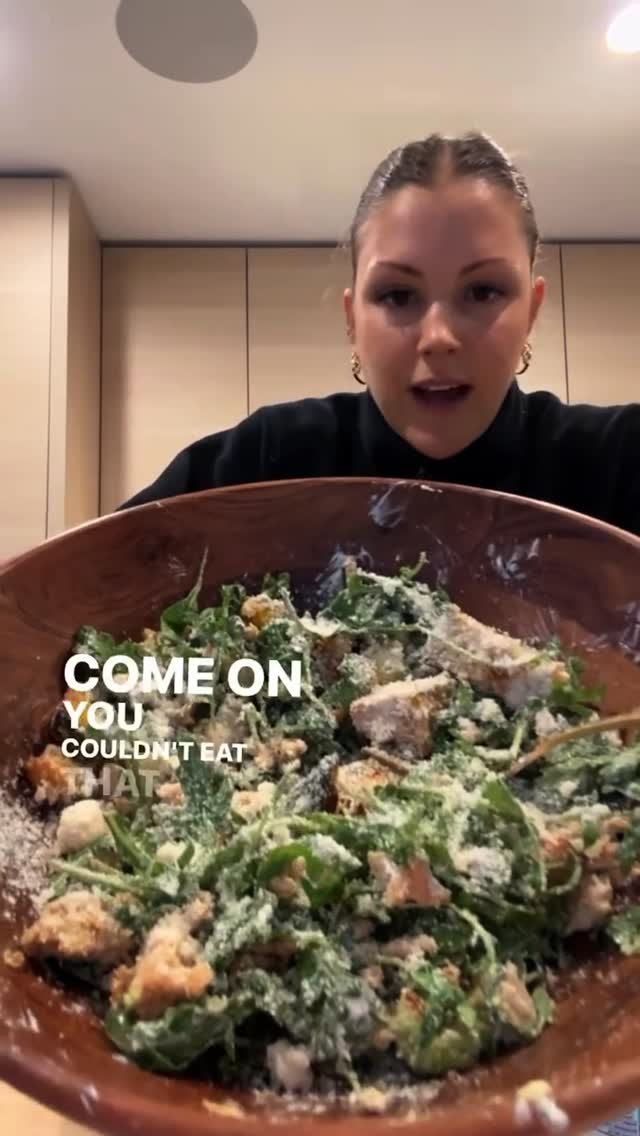 madelainerascan 게시물 이미지: Big-ass, easy-ass, high protein salad ✨

And...