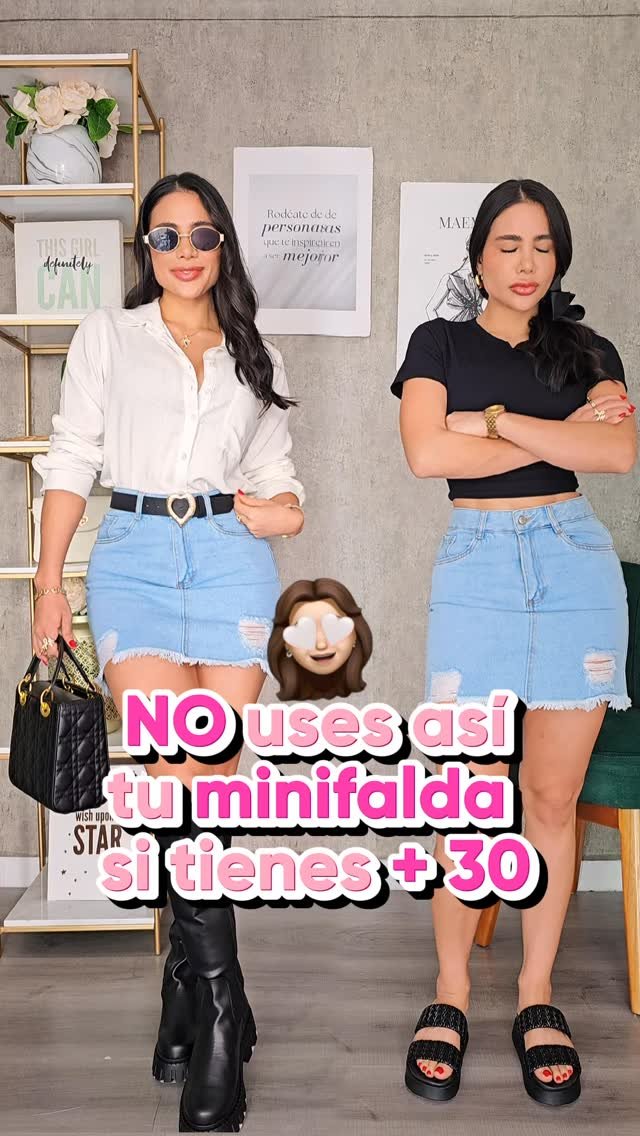 maemi_oficial 게시물 이미지: ¿Mini falda después de los 30?😱 Sigue estas...