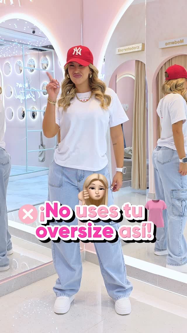 maemi_oficial 게시물 이미지: ¿Camisetas Oversized?😱 No cometas este error❌...