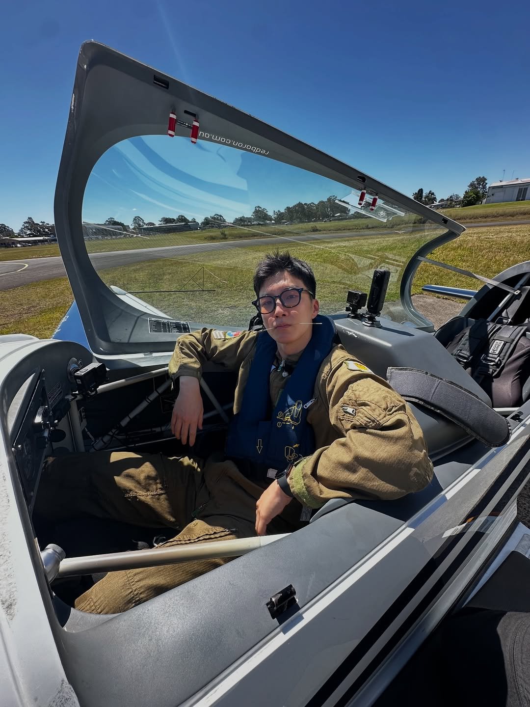 Photo by 이승훈 HOONY on March 30, 2026. May be an image of airplane and text.