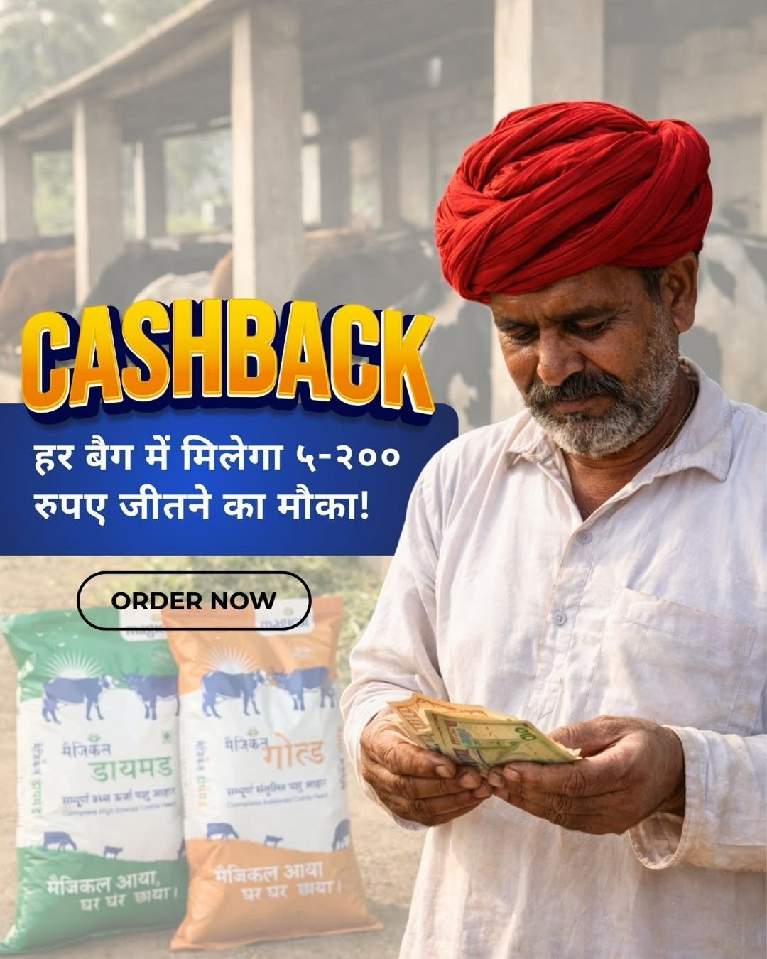 Dairy farming
Best pashu aahar
Urea free animal food