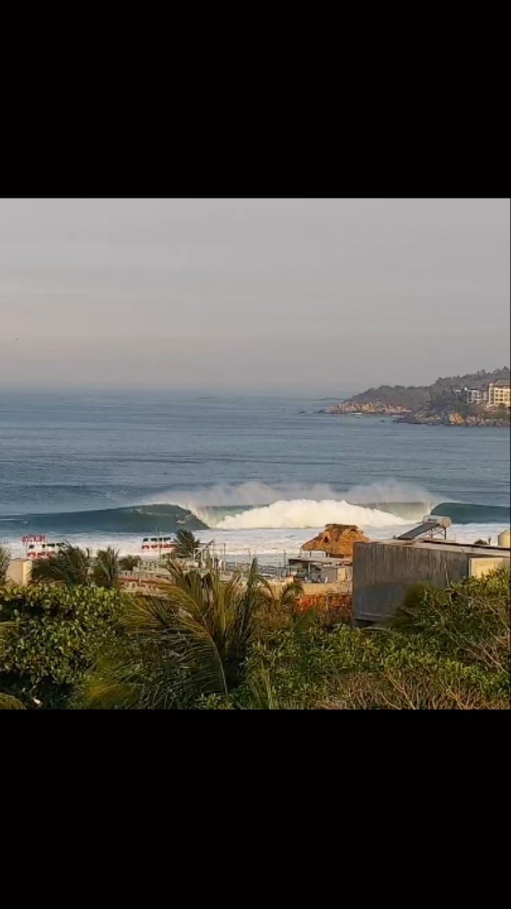 magicseaweed 게시물 이미지: Puerto Escondido yesterday morning courtesy of...