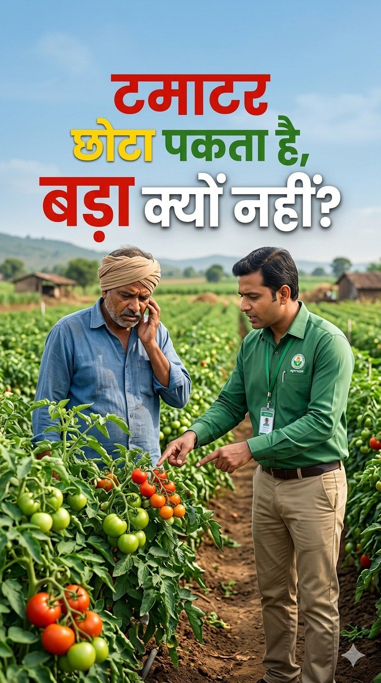 mahafeedfertilizers 게시물 이미지: साइज छोटा… और समय से पहले पकाव?
अब पाएँ बड़ा...