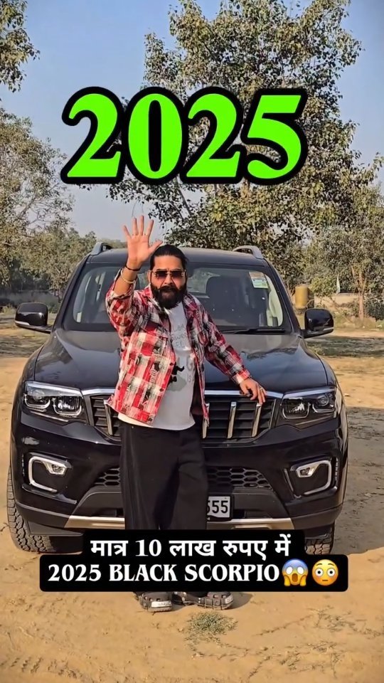 mahalaxmimotors02 게시물 이미지: 10 lakh mein Black Scorpio😳😱

#trending...