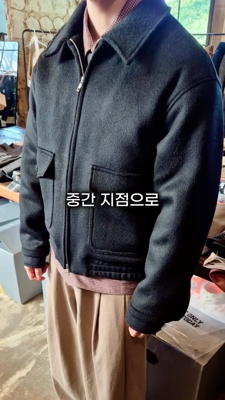 maison_jenflox 게시물 이미지: ️️🔥 올 겨울을 책임질 필살 울 블루종 !

솔직히 제가 입으려고 만들었습니다...