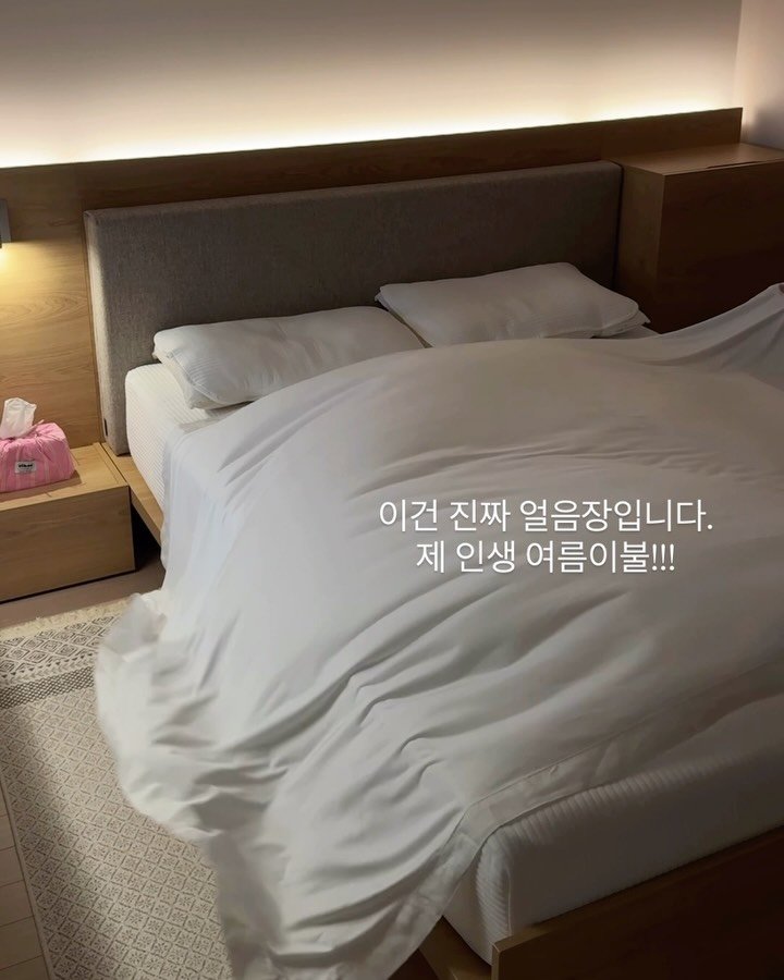 maisondechance_official 게시물 이미지: #부들부들찹찹#차르르샤벳이불
이건 저의 인생 여름이불입니다‼️
진짜진짜x10...