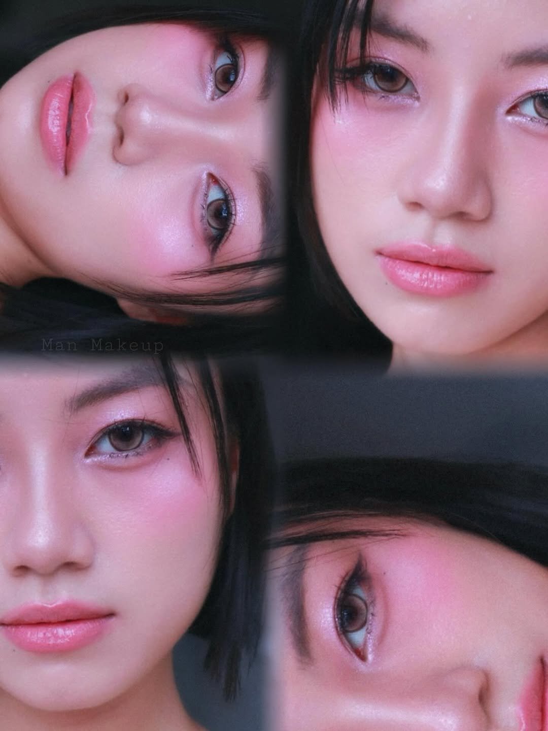 Photo by Man Makeup on October 13, 2025. May be a closeup of one or more people, makeup, eyeliner, hair and text.