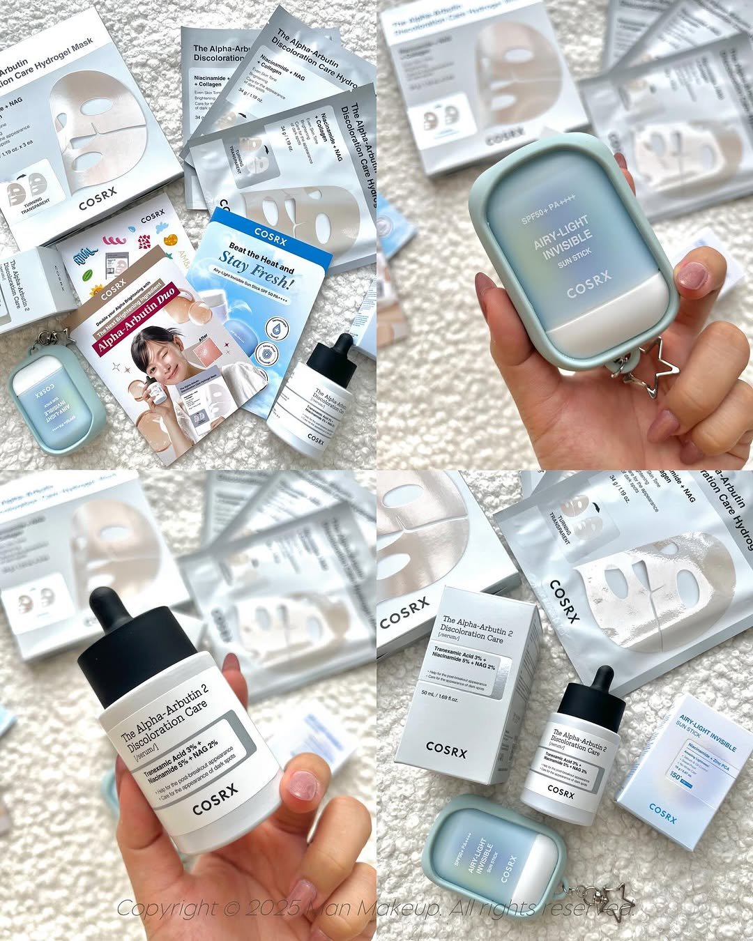 Photo shared by Man Makeup on August 12, 2025 tagging @cosrx, and @cosrx_korea. May be an image of 2 people, makeup, cosmetics, lotion, hand cream and text.