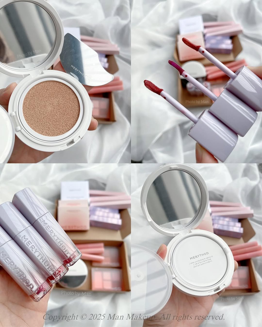 Photo shared by Man Makeup on July 27, 2025 tagging @merythod_official, and @merythod_global. May be an image of one or more people, lipstick, makeup, cosmetics and text.