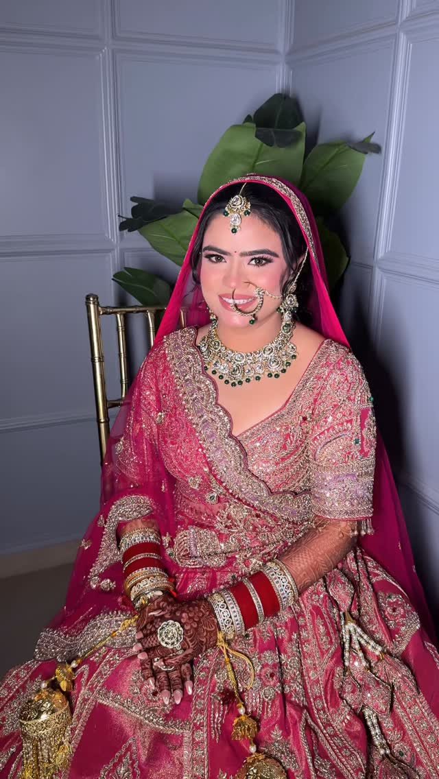 makeupbyavipreetbindra 게시물 이미지: My gorgeous Bride✨