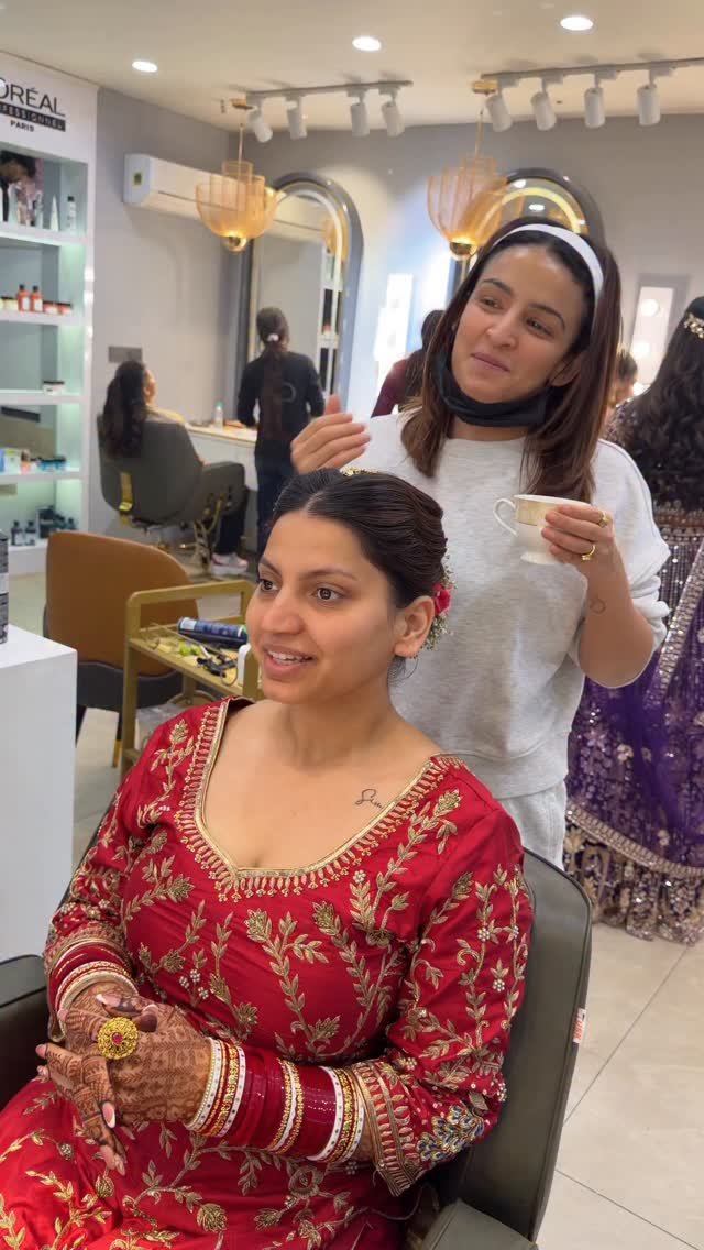 makeupbyavipreetbindra 게시물 이미지: Anand Karaj Bride💕