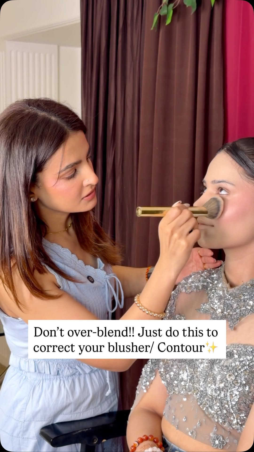 makeupbyavipreetbindra 게시물 이미지: Don’t over-blend!! Just do this to correct...