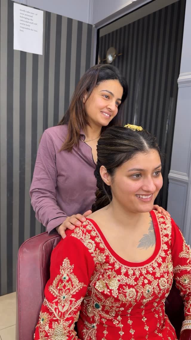 makeupbyavipreetbindra 게시물 이미지: AB beautiful Anand Karaj Bride✨