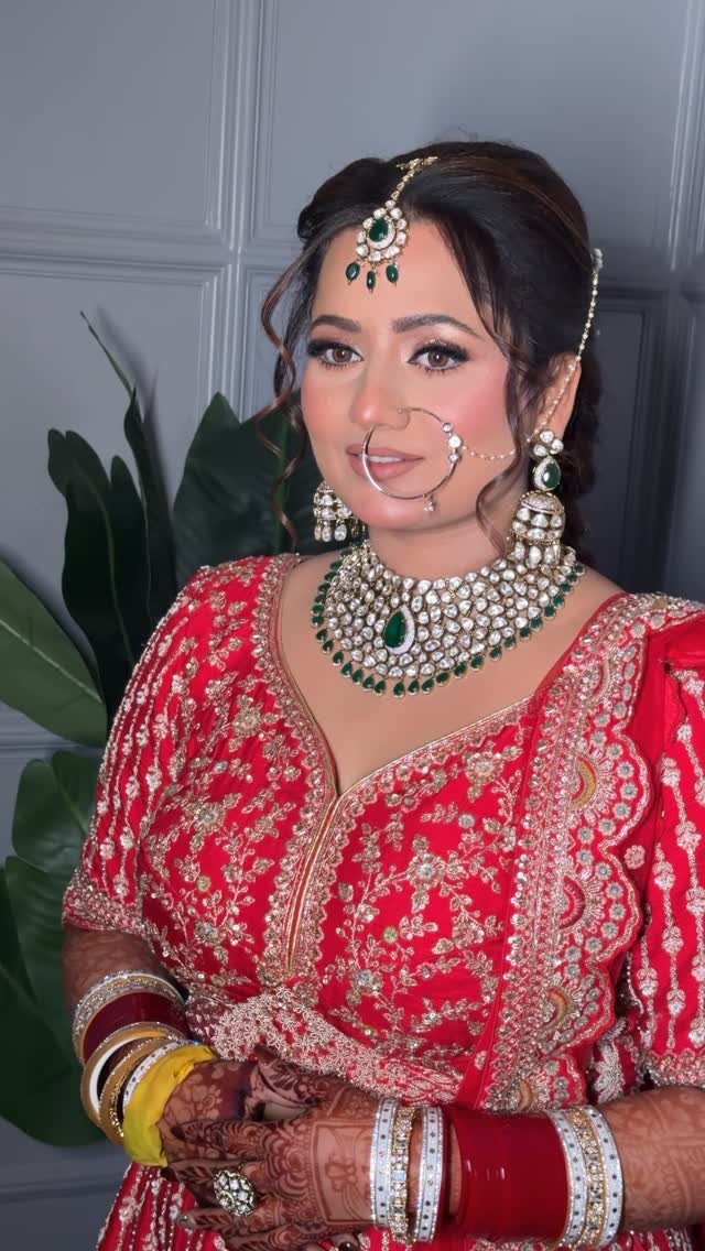 makeupbyavipreetbindra 게시물 이미지: My Gorgeous Bride✨