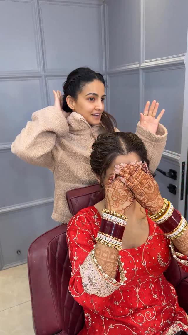 makeupbyavipreetbindra 게시물 이미지: Our Gorgeous Anand Karaj Bride ✨