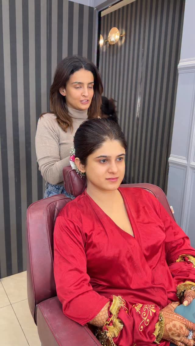 makeupbyavipreetbindra 게시물 이미지: Gorgeous Bride in Pink✨💕