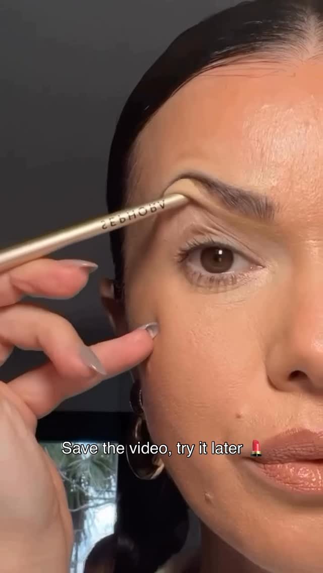 makeupsface 게시물 이미지: Hooded eyes makeup tutorial 😍 Save it for...