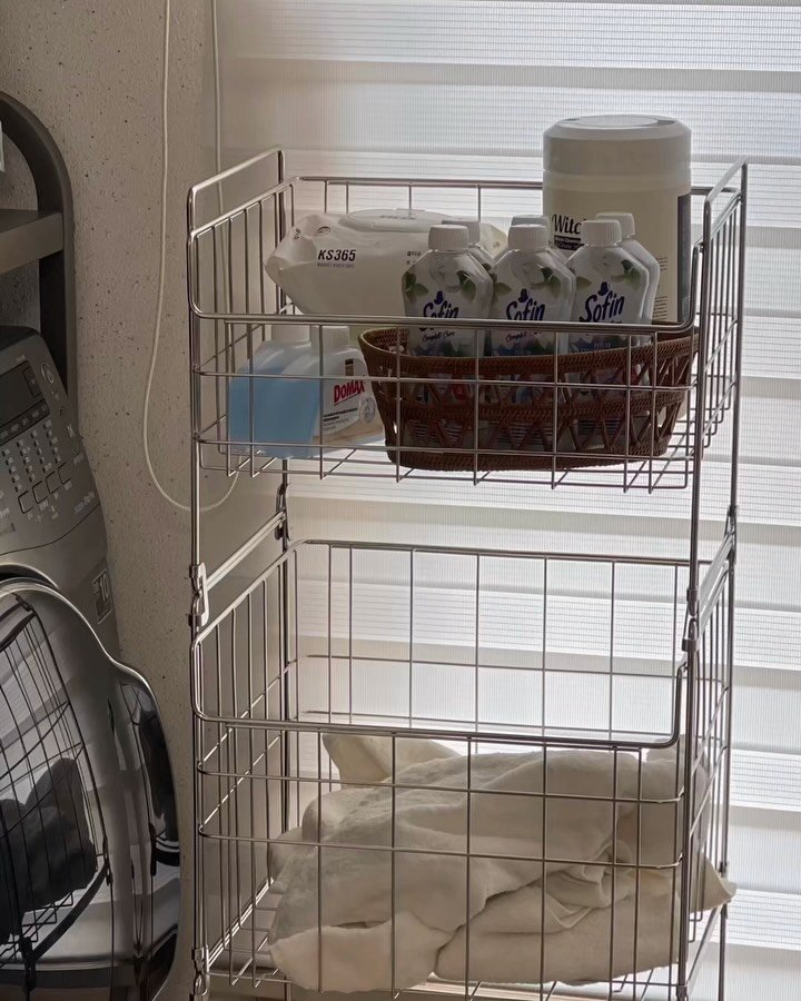 mama__home_ 게시물 이미지: [JBJ 올스텐 청담 3단 세탁바구니] 공구중
✔공구기간_...