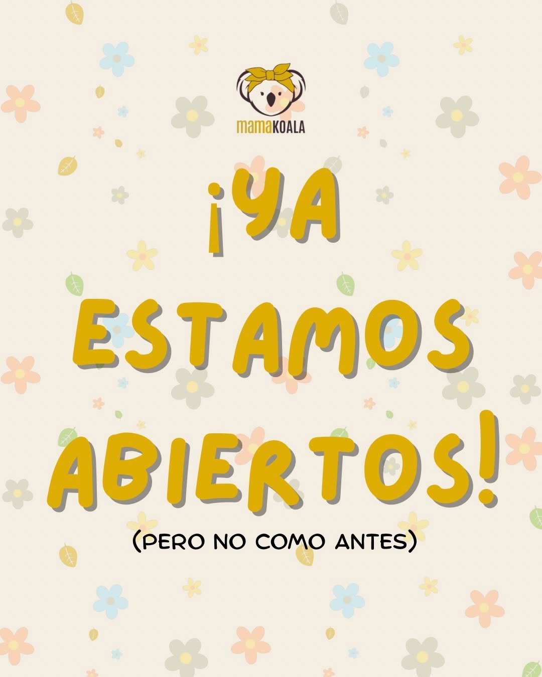 mamakoalashop 게시물 이미지: ✨REAPERTURA MAMÁ KOALA✨

Hoy no solo abro la...