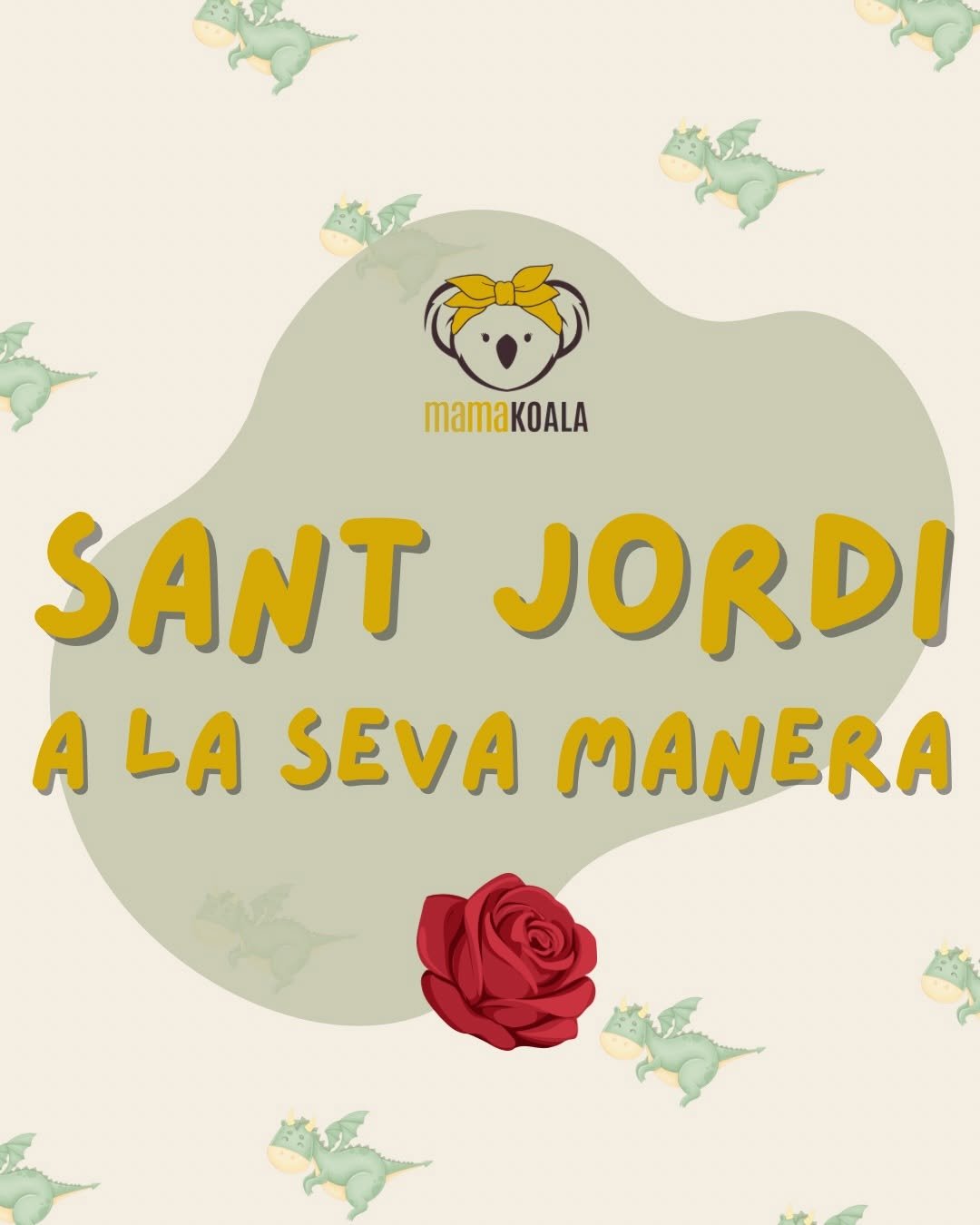mamakoalashop 게시물 이미지: 🀄️Sant Jordi no és només una història.

És una...