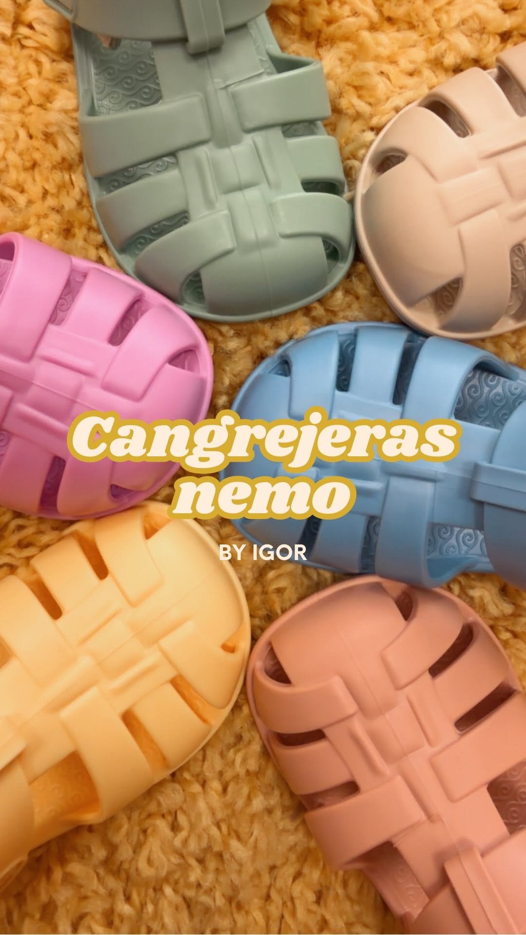 mamakoalashop 게시물 이미지: Cangrejeras Nemo de Igor🩴💦

Calzado respetuoso...
