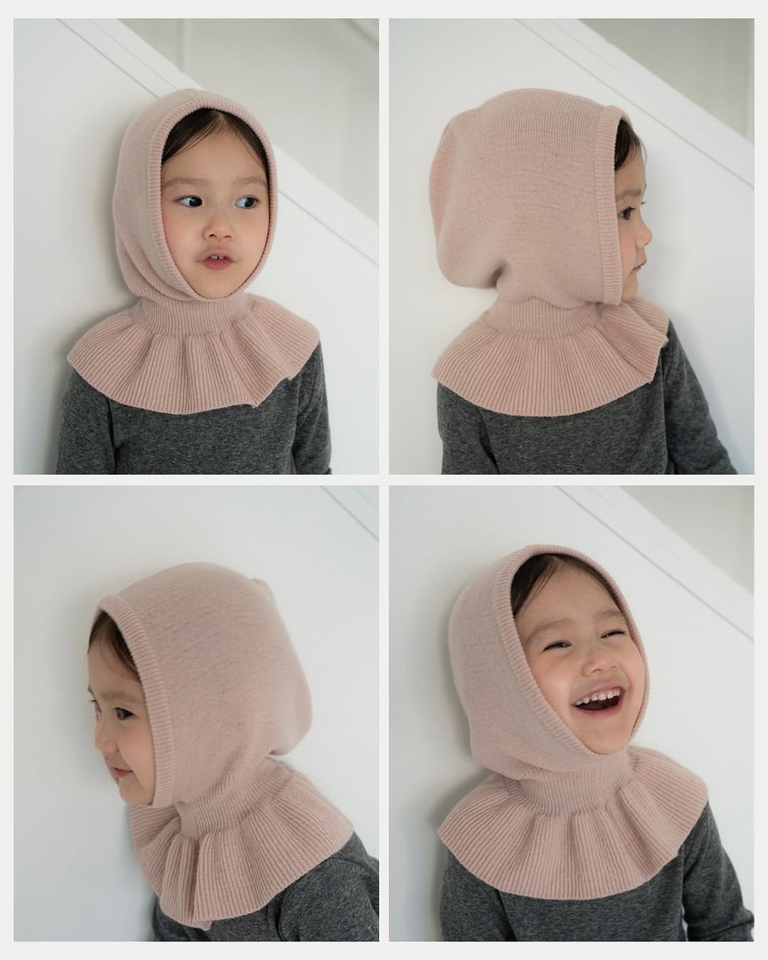 Photo by 마망블랑 mamanblanc on November 18, 2025. May be an image of scarf, face mask, cloak, head covering, shawl, knit and text.