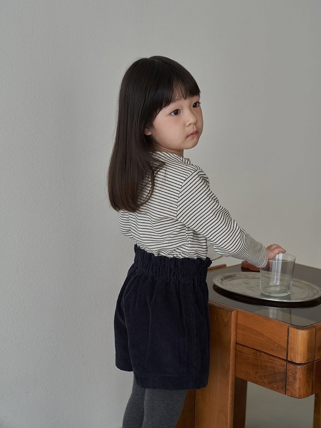 Photo by 마망블랑 mamanblanc on September 03, 2025. May be an image of 1 person, baby, standing and text.