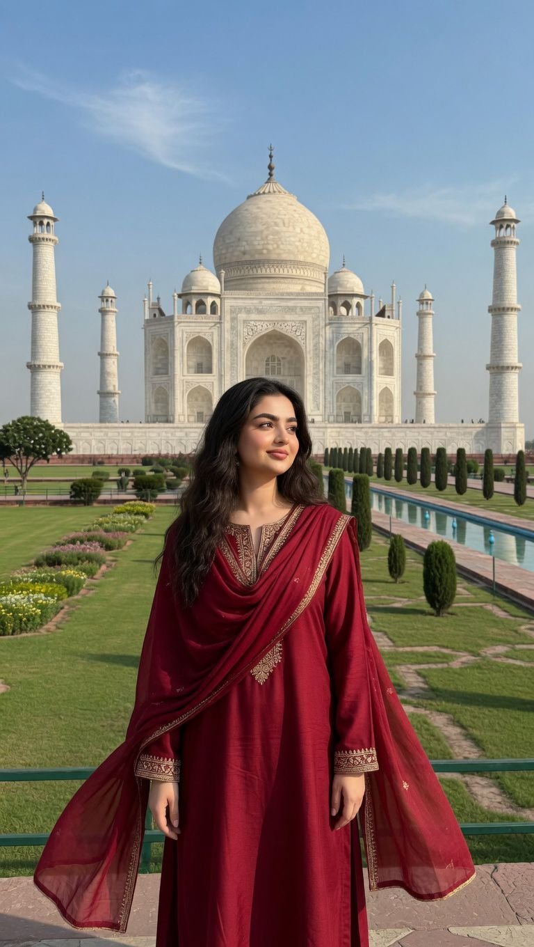 Photo by Mamasita Avalis on April 18, 2026. May be an image of the Taj Mahal and text.