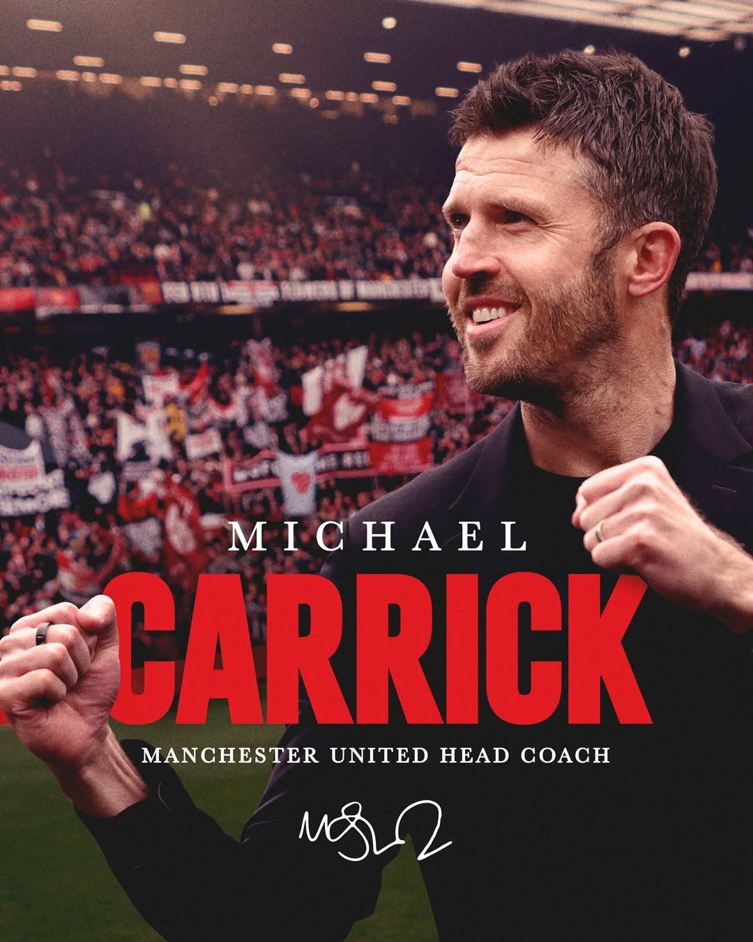 manchesterunitedfoundation 게시물 이미지: We are delighted to announce Michael Carrick...
