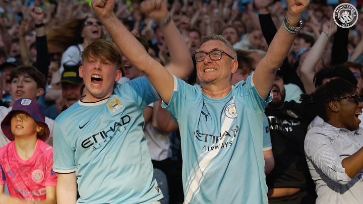 mancity 게시물 이미지: Wembley scenes 🤩🎞️