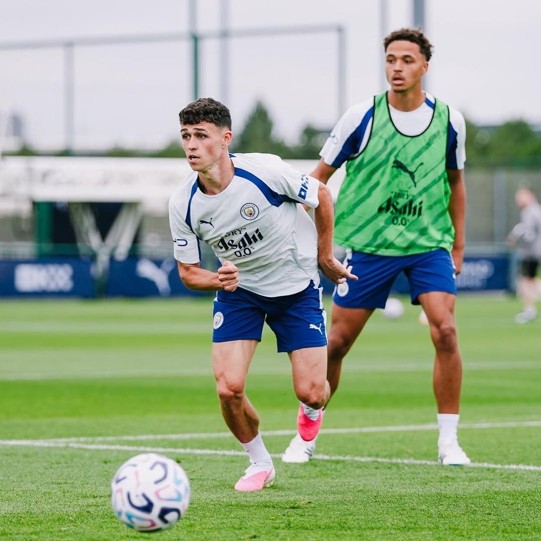 mancity 게시물 이미지: In the zone 💪