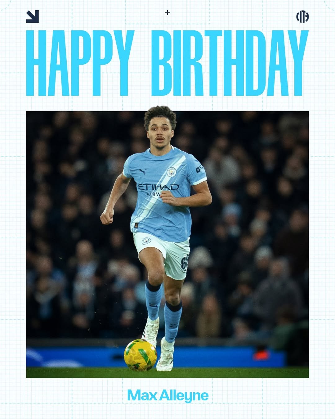 mancity 게시물 이미지: Happy Birthday, Max Alleyne 🥳🩵