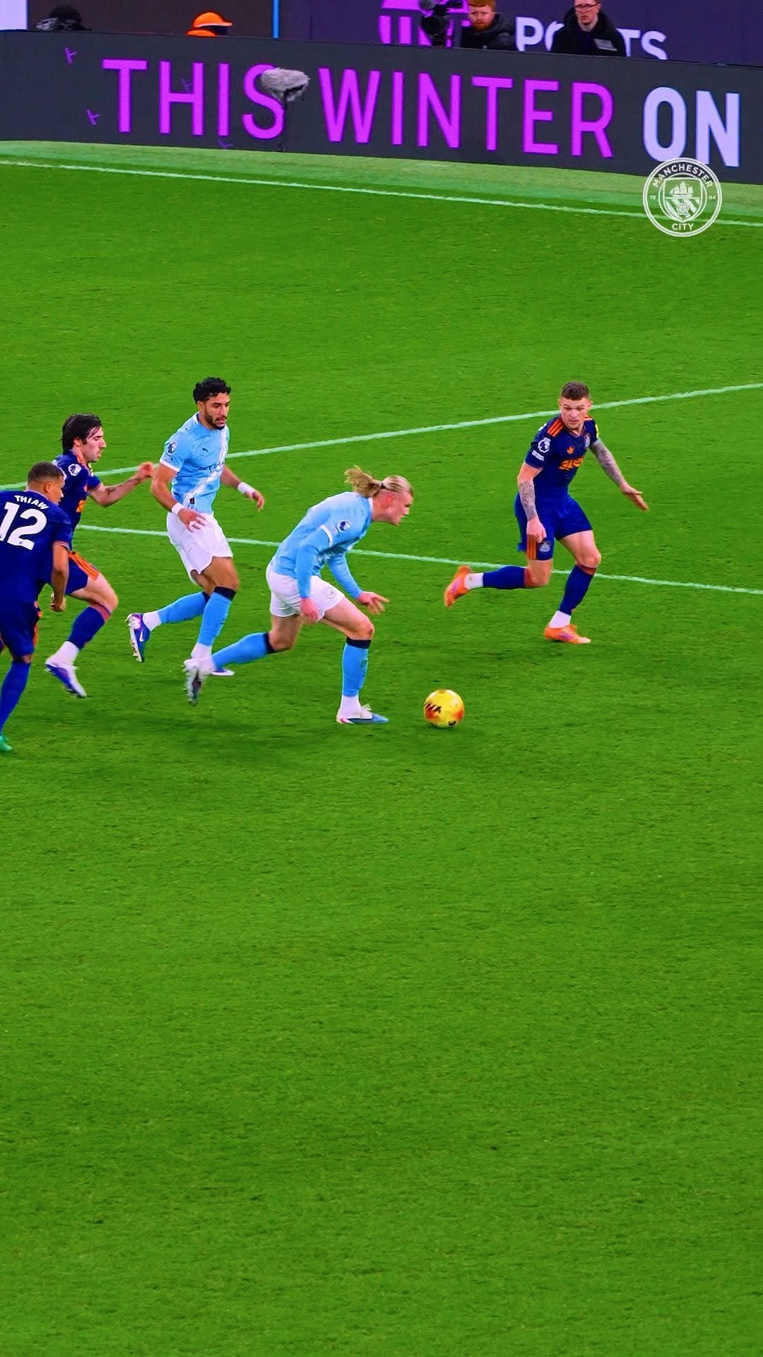 mancity 게시물 이미지: Silky Haaland 😮‍💨✨