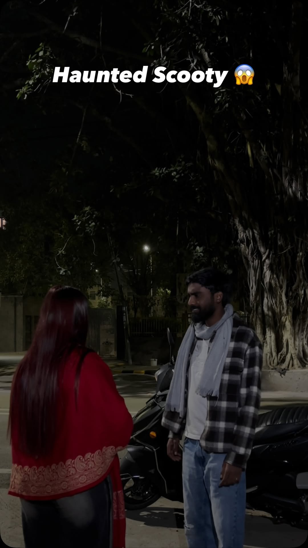 mangru_filmz 게시물 이미지: Haunted Scooty 😱 

#horror #horrorlover...